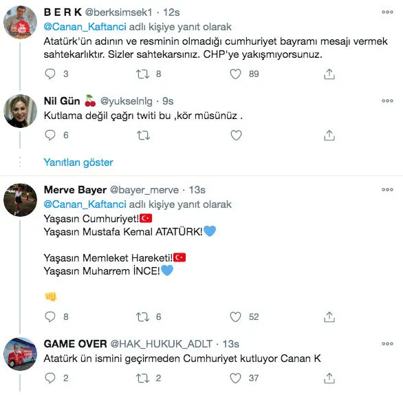 CHP’li Canan Kaftancıoğlu 29 Ekim’de ’Atatürk’ diyemedi! Sosyal medyada tepkiler çığ gibi