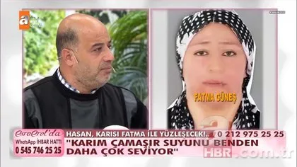 Esra Erol’da ’Çamaşır suyunu benden çok seviyor’ deyip gözyaşı döktü! Hasan Güneş terk eden eşine böyle seslendi: Senin için poşete girerim
