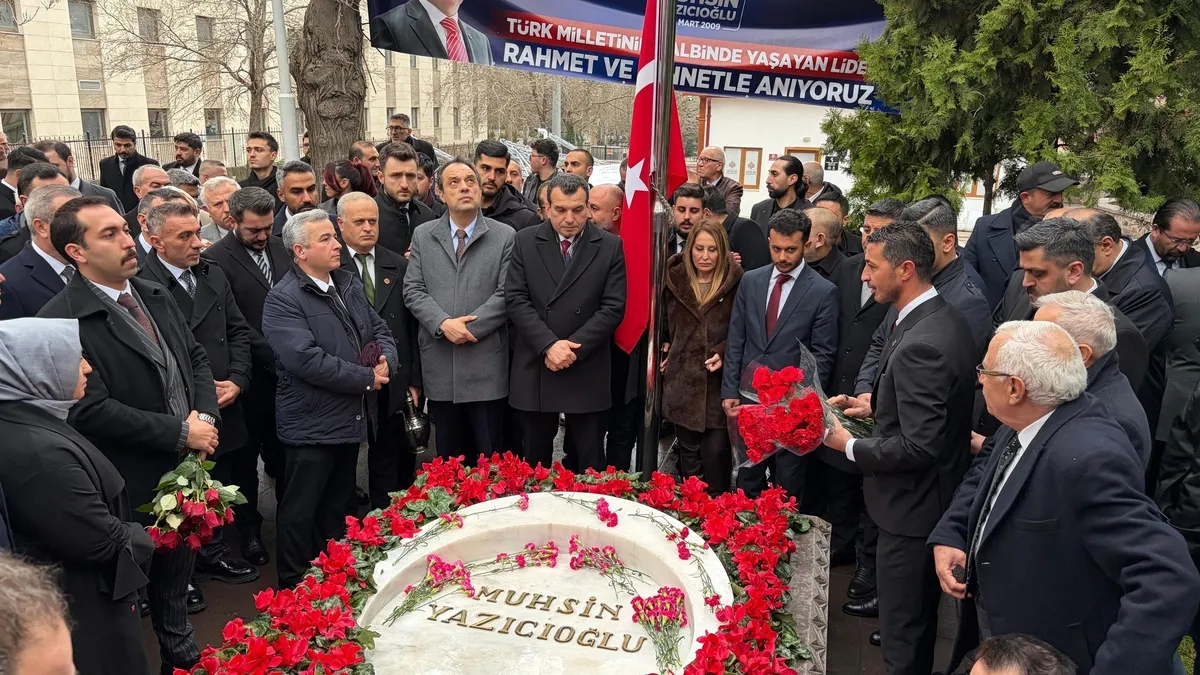 Muhsin Yazıcıoğlu vefatının yıldönümünde dualarla anıldı