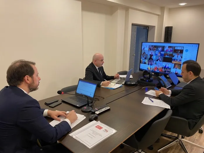 Son dakika: Hazine ve Maliye Bakanı Berat Albayrak açıkladı! Kovid-19 gündemiyle toplandı