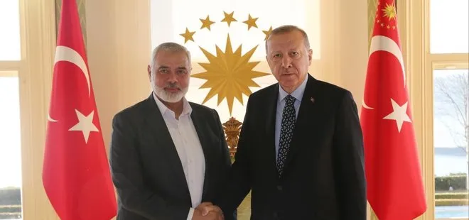 İstanbul’da Gazze diplomasisi! Başkan Erdoğan Hamas lideri Haniye görüşmesi sona erdi