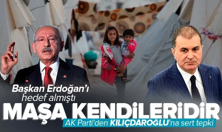 Son dakika: AK Parti’den CHP lideri Kemal Kılıçdaroğlu’nun ’sığınmacı’ açıklamalarına sert tepki
