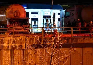 Ankara'da LPG tankerinde sızıntı!