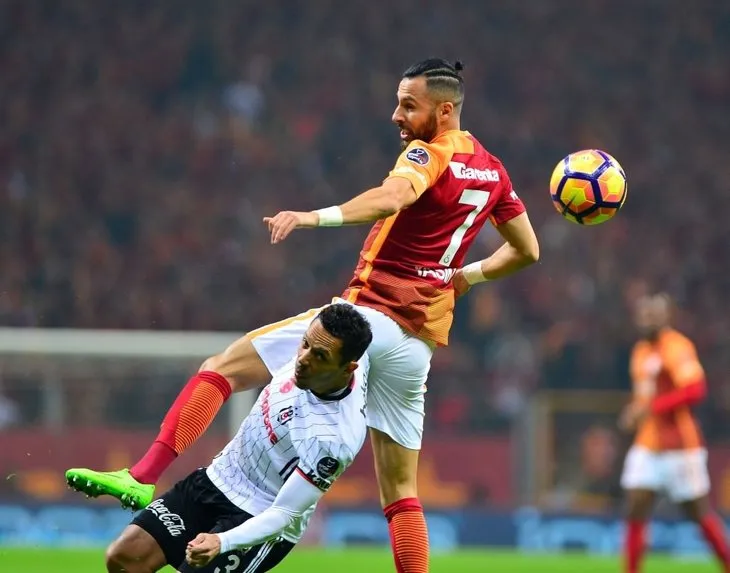 Galatasaray - Beşiktaş derbisinden kareler
