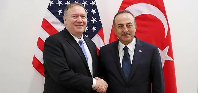 Son dakika: Mevlüt Çavuşoğlu, ABD Dışişleri Bakanı Mike Pompeo ile görüştü