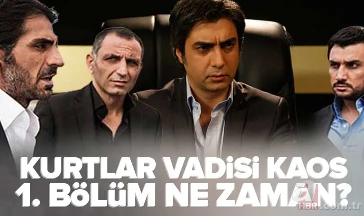 Kurtlar Vadisi KAOS 1. bölüm yayın tarihi belli oldu mu? 2023 Kurtlar Vadisi son durum ne? Hangi kanalda yayınlanacak? Oyuncu kadrosunda kimler olacak? 1