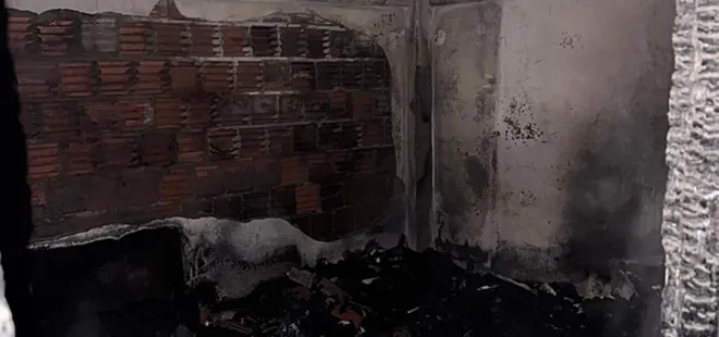 Balıkesir'de apartmanda yangın! 1 kişi öldü itfaiye eri 10 metreden düştü