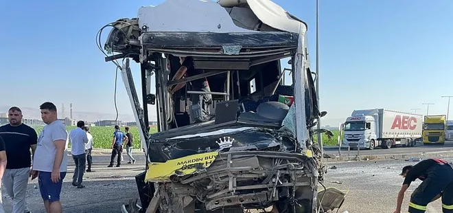 Mardin'de feci kaza! Ölü ve yaralılar var