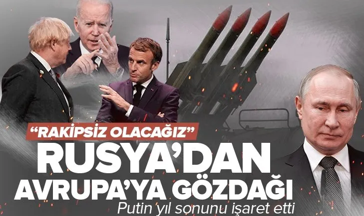 Rusya’dan Avrupa ülkelerine gözdağı! Yıl sonunda dünyada rakipsiz bir güce sahip olacağız