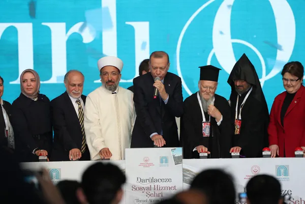 Son dakika: Başkan Erdoğan'dan Darülaceze Sosyal Hizmet Şehri temel atma töreninde önemli açıklamalar - 4