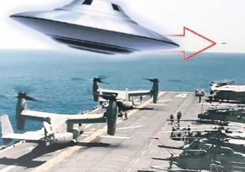 UFO’larla F-18’ler it dalaşına girdi