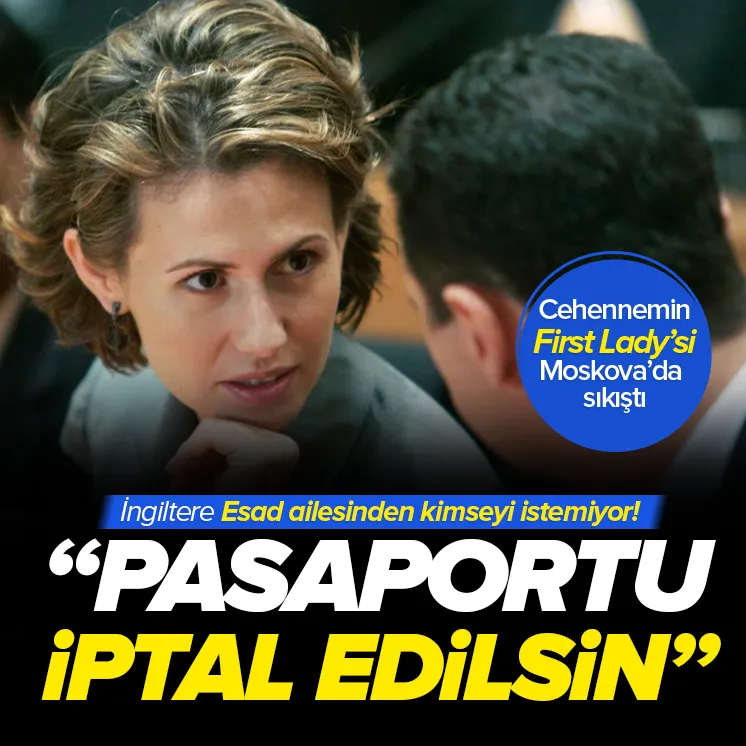 İngiltere Esma Esad’ı istemiyor!