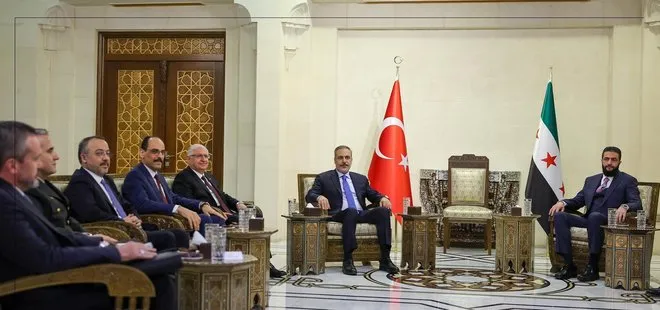 Türkiye’den Suriye’ye üst düzey ziyaret! Bakan Fidan ve MİT Başkanı Şam’a gitti