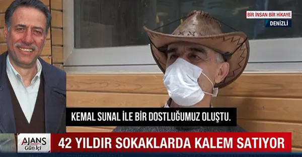 Tükenmez kalem ile geçen 42 yıl! Kemal Sunal ile olan anısı ise yürekleri ısıttı