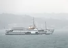 Vapur seferlerine fırtına engeli!