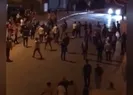Taciz iddiası sonrası çıkan kavga kamerada