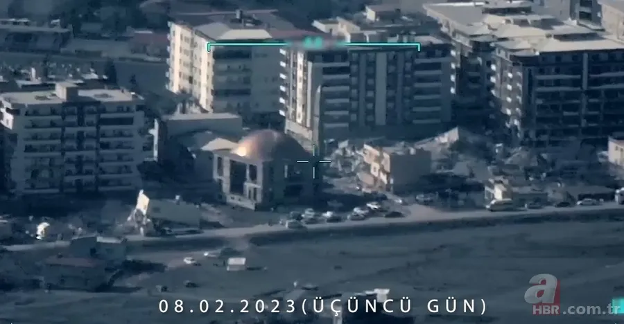 Bayraktar Akıncı ve Bayraktar TB2 deprem bölgesi için aralıksız seferber! Yıkımın boyutu havadan görüntülendi 15