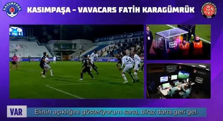 TFF, Süper Lig’de VAR kayıtlarını açıkladı!  İşte Süper Lig’de 26. hafta oynanan maçların VAR kayıtları...