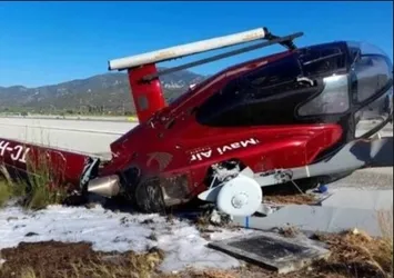 Son dakika | Türk helikopteri Yunanistan'da düştü