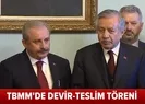 Mecliste devir teslim töreni yapıldı