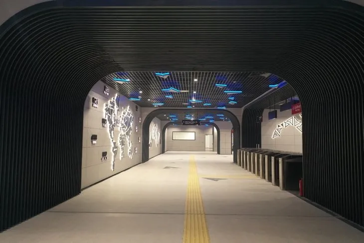 Türkiye’nin en hızlı metrosu açılıyor! Araçlar 120 km hıza sahip! İşte İstanbul Havalimanı metro durakları