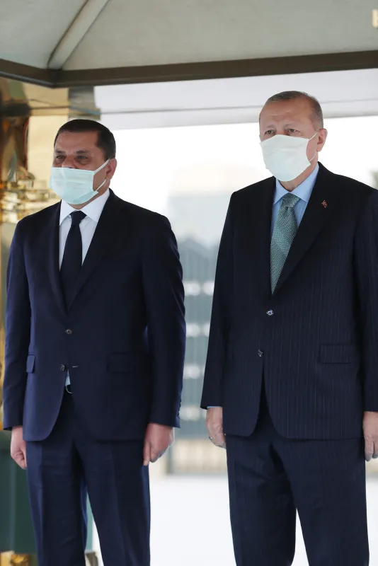 Son dakika: Libya Başbakanı Abdulhamid Dibeybe Ankara’da! Başkan Erdoğan resmi törenle karşıladı