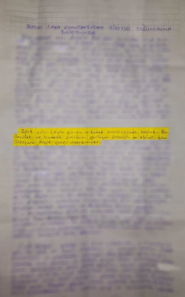 HDP’li Leyla Güven’in PKK desteği terörist raporlarında tescillendi! Örgüt eylemlerinden yüz buldu