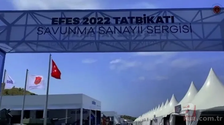 EFES-2022 Tatbikatı’nda yerli ve milli savunma sanayi sistemleri sergilendi