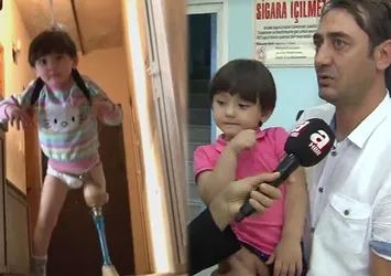 Minik Özge'nin hayali gerçek oldu