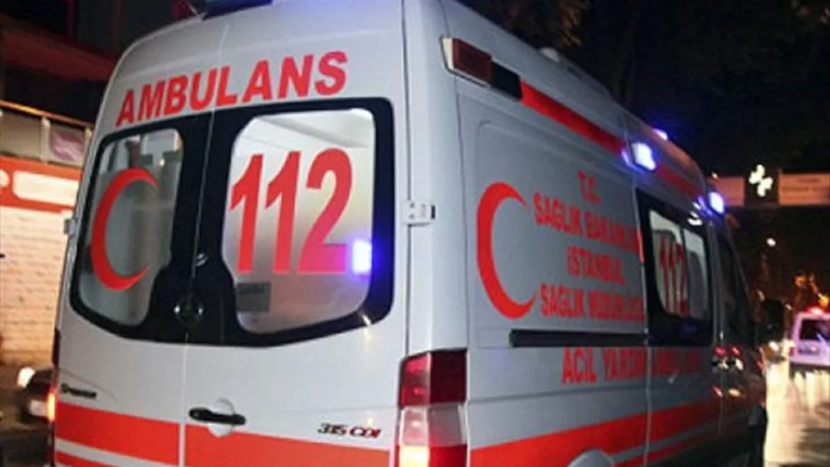 Gebze'de iki araç çarpıştı: 2 yaralı