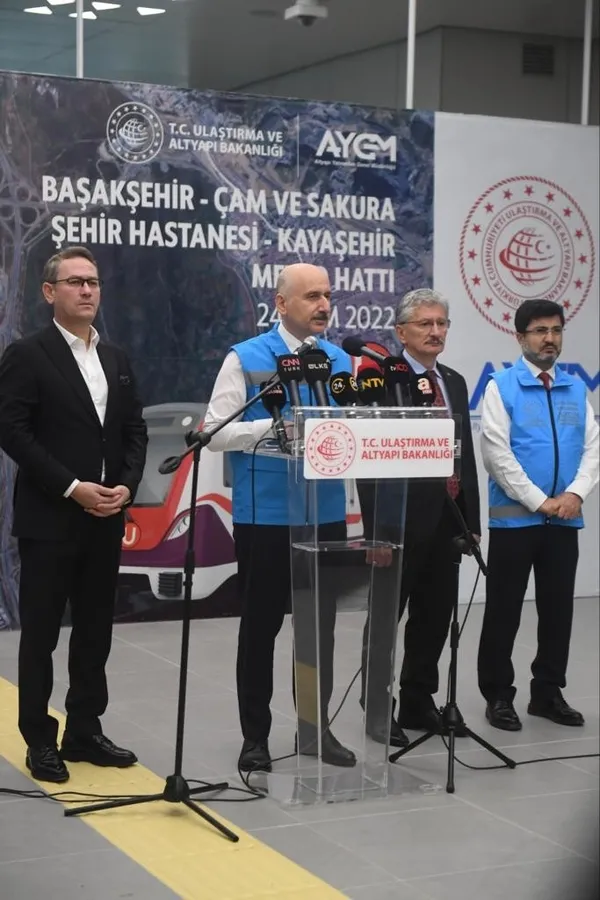 Başakşehir-Kayaşehir Metro Hattı ne zaman açılacak? Bakan Adil Karaismailoğlu'ndan açıklama geldi - 6