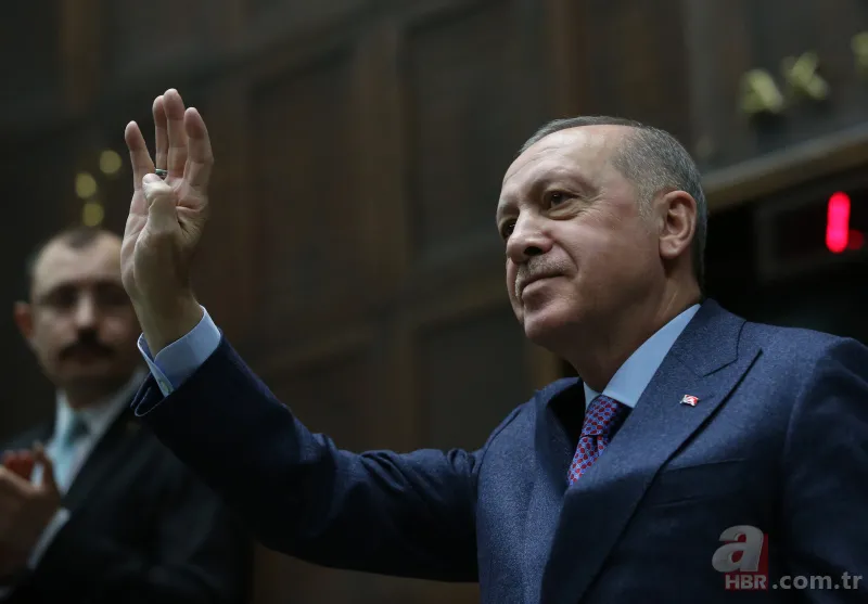 Başkan Erdoğan partilileri selamladı! O anlar böyle görüntülendi... 10