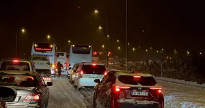 Bolu Dağı tünelinde kaza