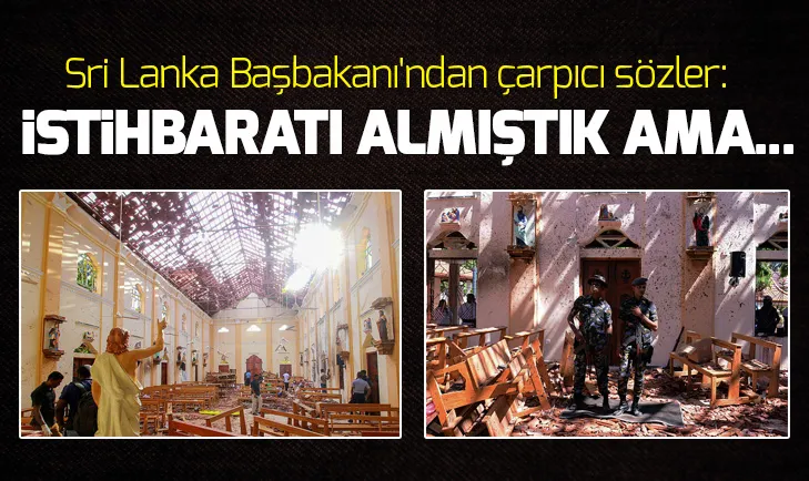 Sri Lanka Başbakanından çarpıcı sözler