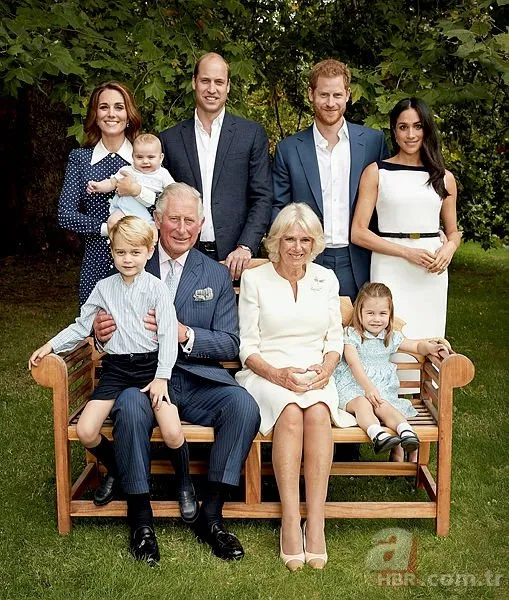 İngiliz Kraliyet Ailesi özel çekimlerinde Prenses Diana detayı dikkat çekti
