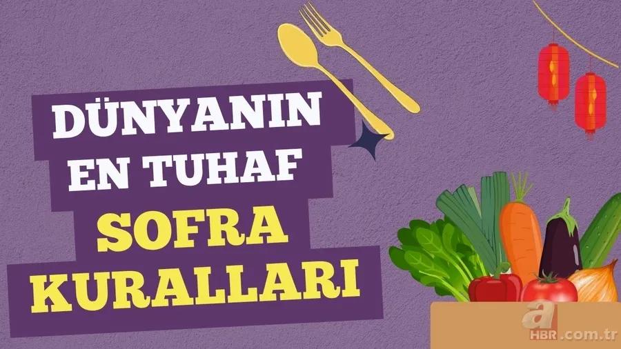 Tabağı bitirmek ayıp sayılıyor! Dünyanın en şaşırtıcı sofra kuralları 1