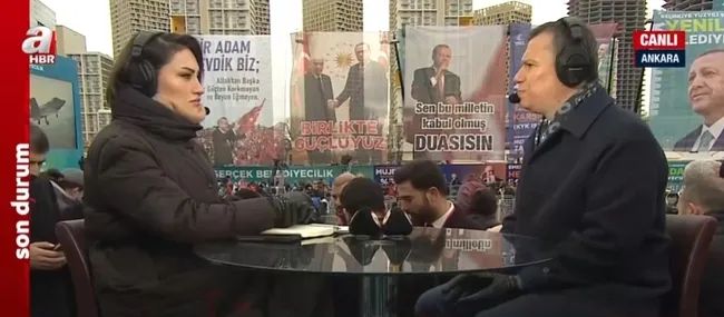 Yerel seçimlere 7 gün kaldı! Ankara’da AK Parti mitingi heyecanı