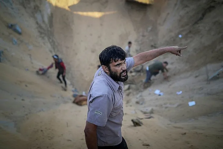 10 günde yerle bir oldu! Katliamdan önce ve sonra Gazze fotoğrafı yürekleri burktu...