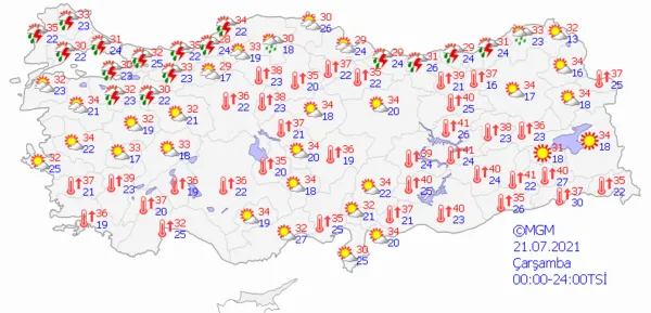 1626537175919.png Meteoroloji Genel Müdürlüğü'nden Kurban Bayramı'na ilişkin son dakika raporu! Çok sayıda il hakkında tahminler açıklandı - 10