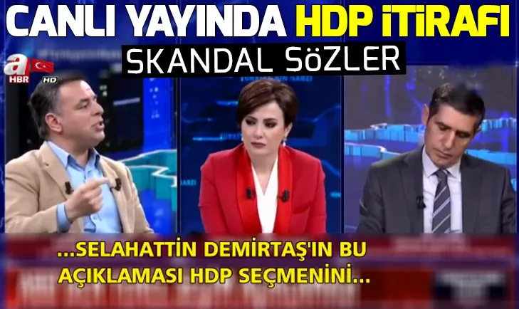 CHPli eski vekilden canlı yayında HDP itirafı