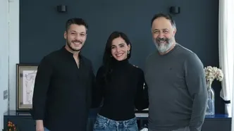 Mercan Köşk'ün kadrosu ilk kez bir arada! İşte okuma provasından dikkat çeken kareler...