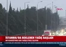 İstanbulda beklenen kar yağışı başladı