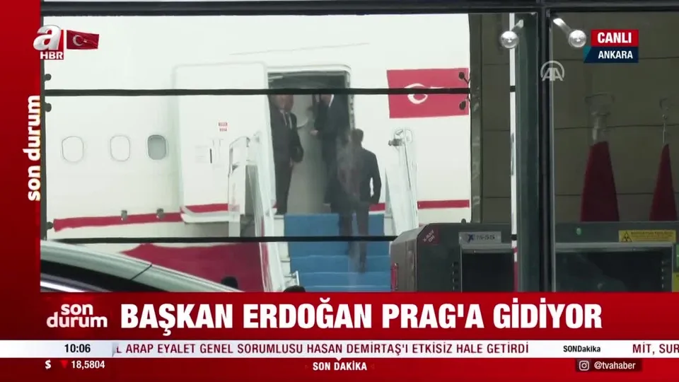 Başkan Erdoğan Prag’a gidiyor
