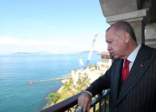Başkan Recep Tayyip Erdoğan Yassıada'yı ziyaret etti