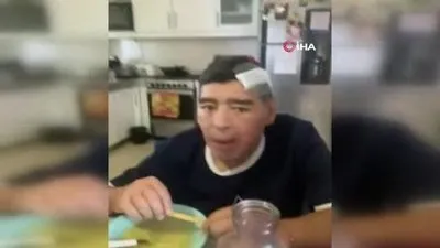 Maradona’nın son görüntüleri....