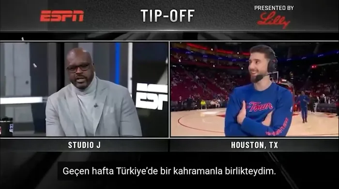 Shaq, Alperen Şengün’e Başkan Erdoğan’ı anlattı: "Gerçek bir kahraman" - 1