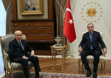 Başkan Erdoğan-Bahçeli görüşmesi bitti