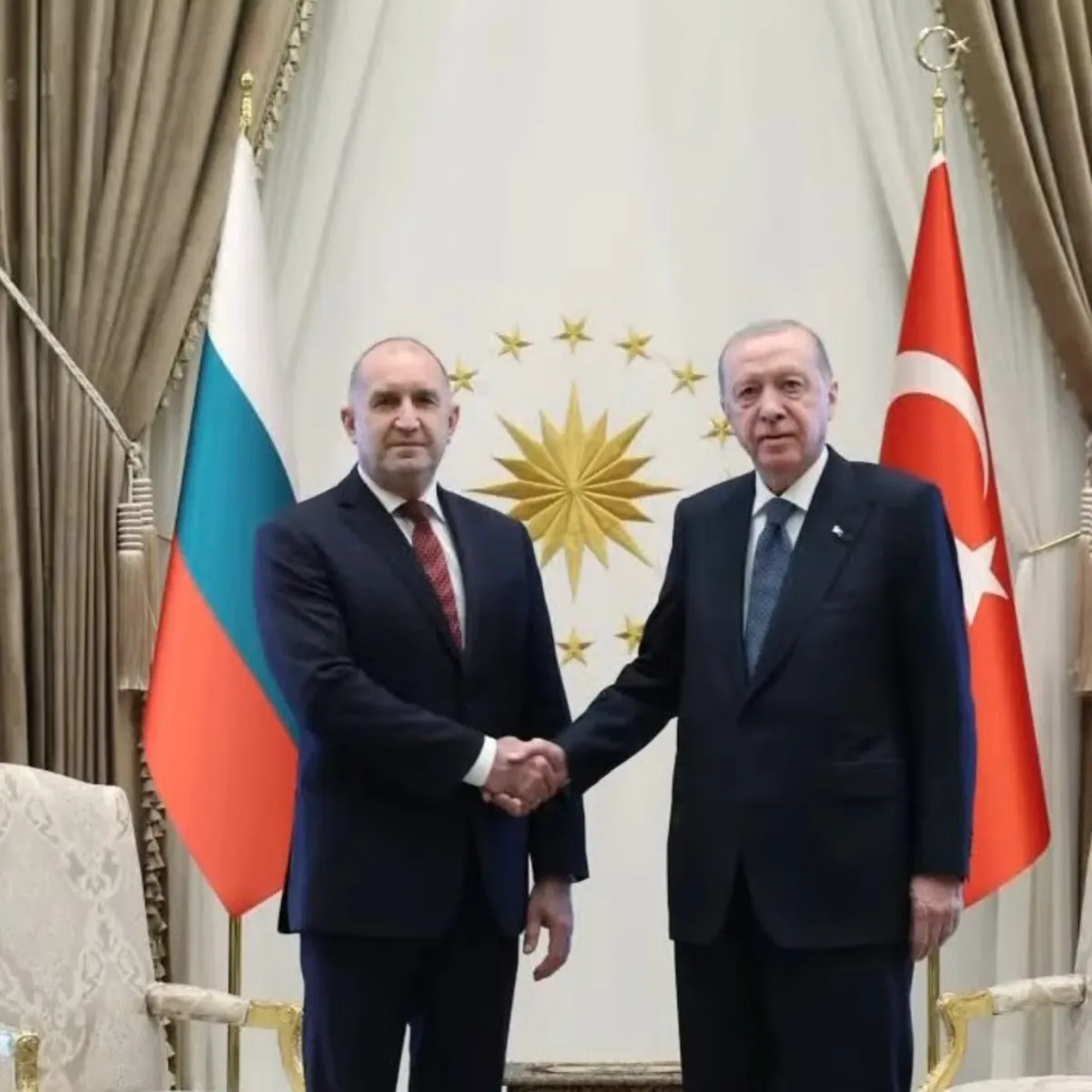 Erdoğan, Bulgaristan Başbakanı Radev'i Kabul Etti