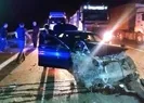 TEMde kaza! Çok sayıda yaralı var