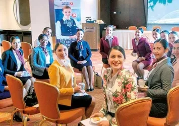 THY’nin Kolombiyalı melekleri işbaşında